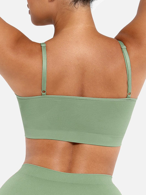 Well-in Vogue Wireless Supportive Shaping Bra with Adjustable Straps